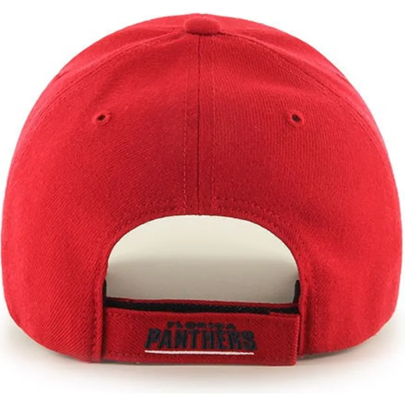 cappellino-curvo-rosso-dei-florida-panthers-nhl-mvp-di-47-brand
