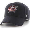 47-brand-curved-brim-columbus-blau-jackets-nhl-mvp-cap-marineblau