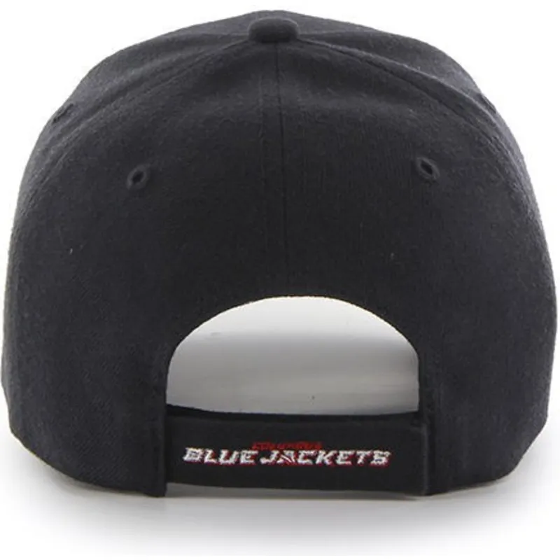 cappellino-curvo-blu-marino-dei-columbus-blue-jackets-nhl-mvp-di-47-brand
