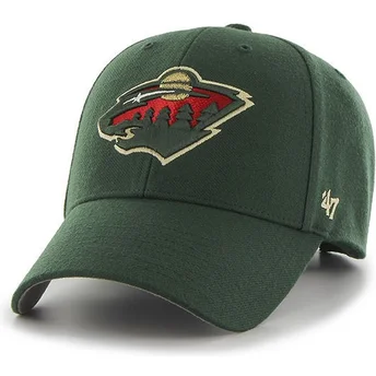 Cappellino visiera curva verde di Minnesota Wild NHL MVP di 47 Brand