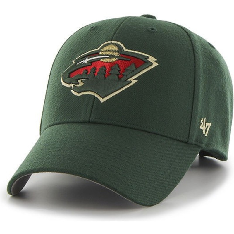 47-brand-curved-brim-minnesota-wild-nhl-mvp-cap-grun