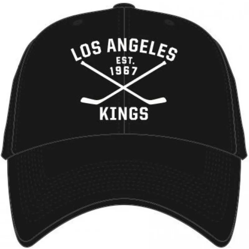 cappellino-curvo-nero-los-angeles-kings-nhl-clean-up-axis-di-47-brand
