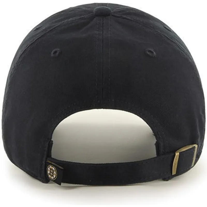 cappelli-curva-nero-cinghia-regolabile-dei-boston-bruins-nhl-di-47-brand
