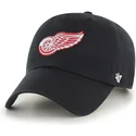 cappelli-curva-nero-cinghia-regolabile-dei-detroit-red-wings-nhl-di-47-brand