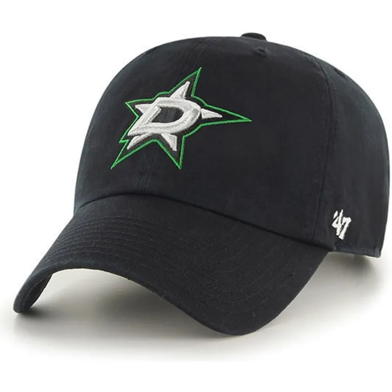 mutzen-gebogen-schwarz-verstellbares-band-der-dallas-stars-nhl-von-47-brand