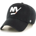 cappellino-curvo-nero-new-york-islanders-nhl-clean-up-di-47-brand