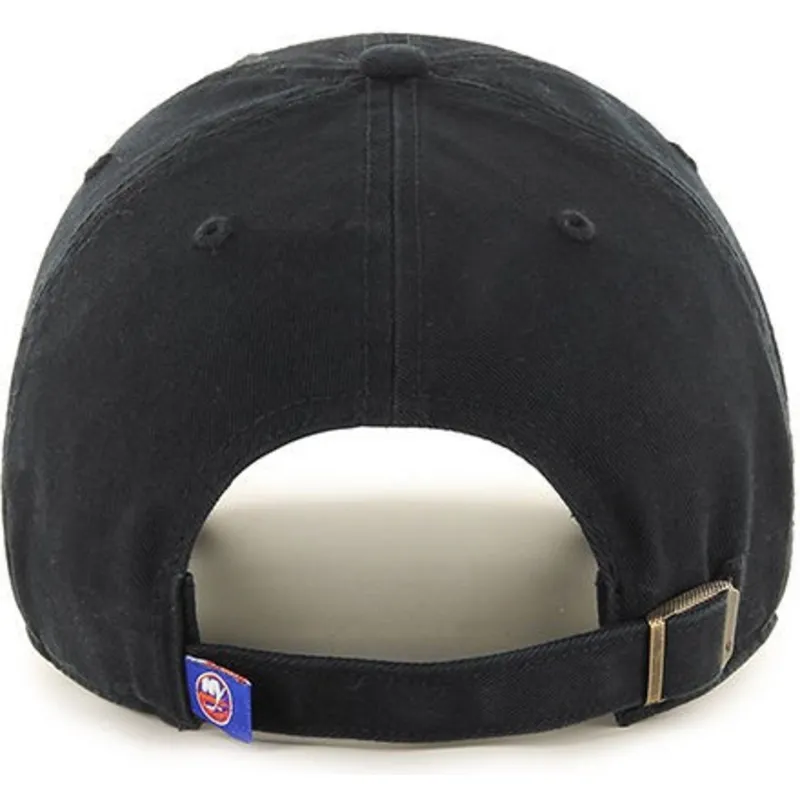 cappelli-curva-nero-cinghia-regolabile-dei-new-york-islanders-nhl-di-47-brand