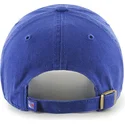 blaue-new-york-rangers-nhl-clean-up-kappe-mit-gebogenem-schirm-von-47-brand