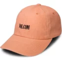 cappellino-visiera-curva-arancione-regolabile-weave-zine-orange-di-volcom