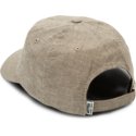 casquette-courbee-grise-ajustable-pixel-stone-clay-volcom