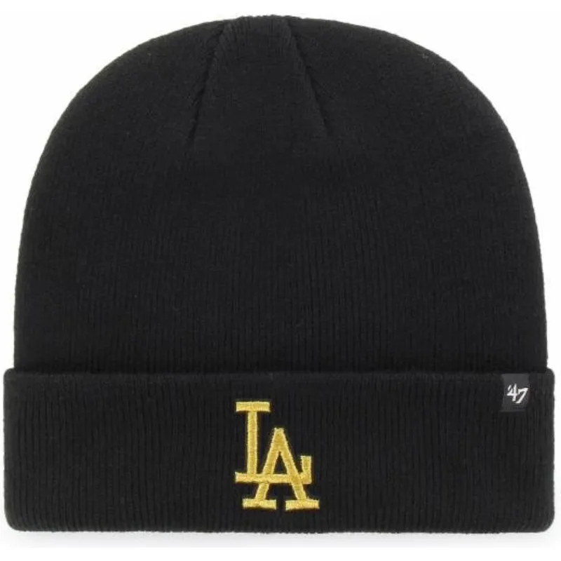 mutzen-schwarz-oro-der-los-angeles-dodgers-mlb-von-47-brand