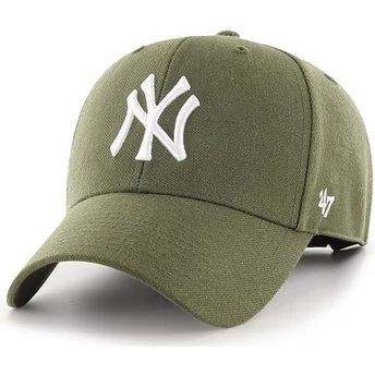 Cappellino visiera curva verde di New York Yankees MLB MVP di 47 Brand