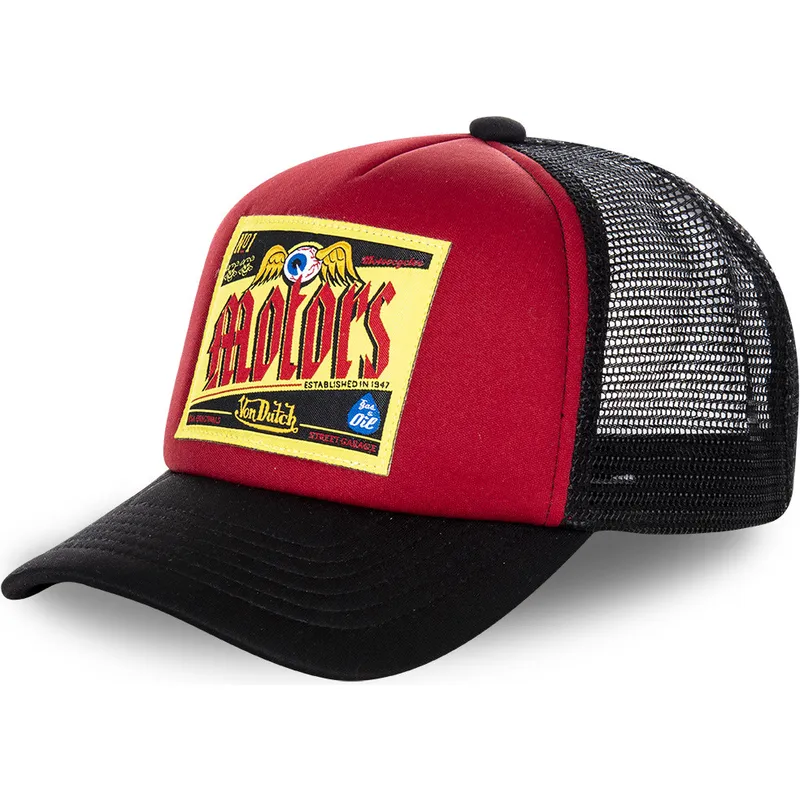 mutzen-gebogen-rot-snapback-von-von-dutch mutzen-gebogen-rot-snapback-von-von-dutch