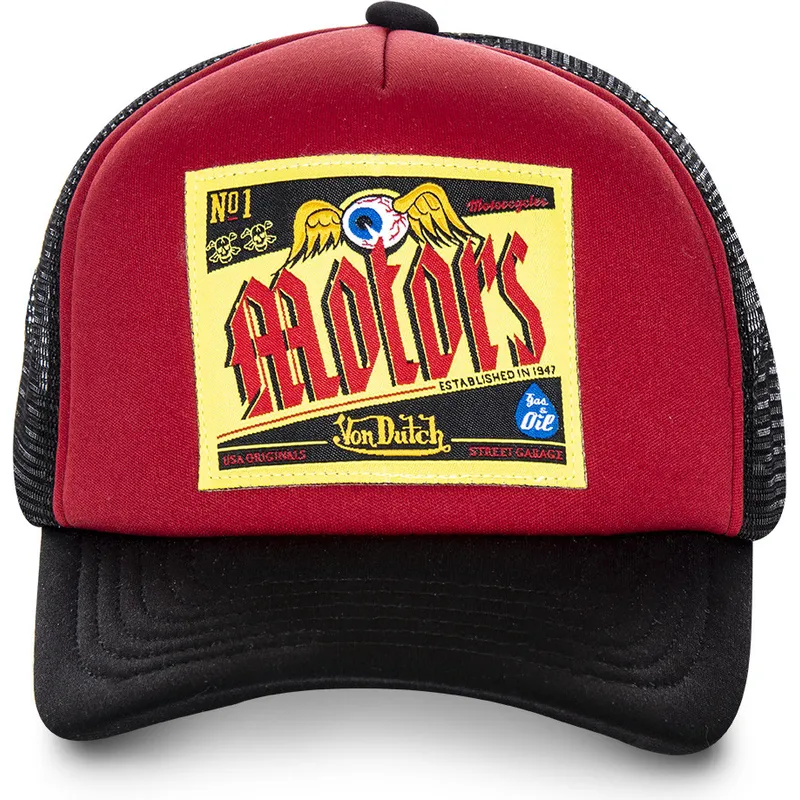 mutzen-gebogen-rot-snapback-von-von-dutch mutzen-gebogen-rot-snapback-von-von-dutch