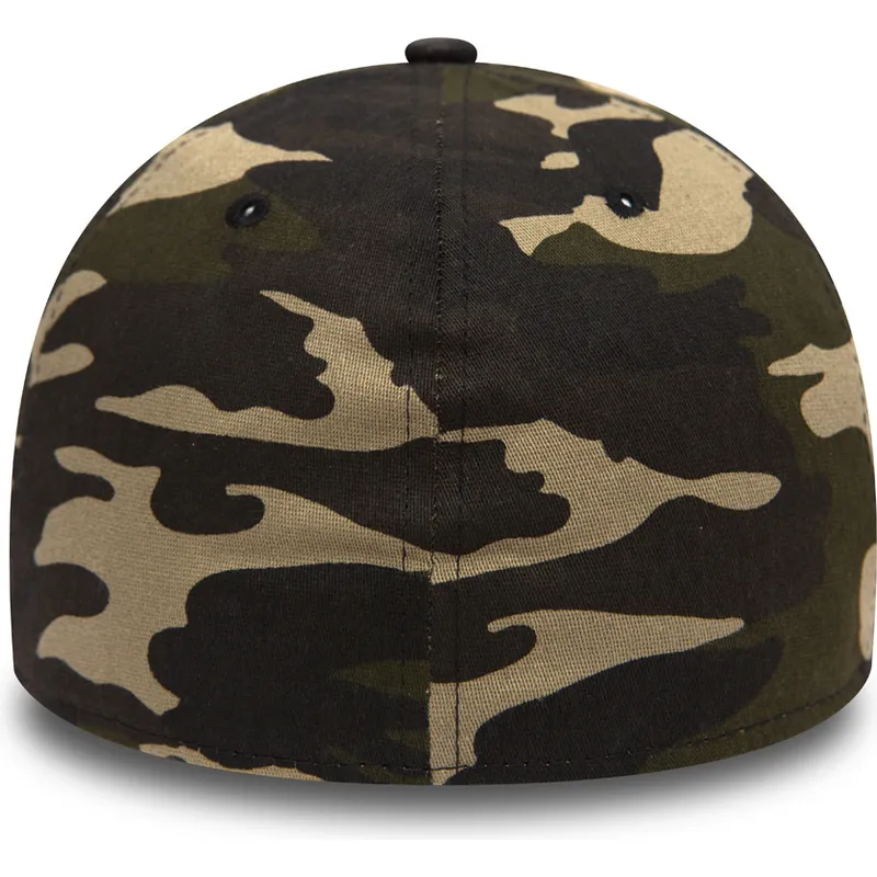 cappelli-curva-mimetizzazione-regolato-negro-39thirty-essential-dei-los-angeles-dodgers-mlb-di-new-era