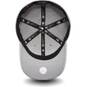 new-era-mlb-new-york-yankees-39thirty-stretch-rubber-emblem-graue-gebogene-kinderkappe