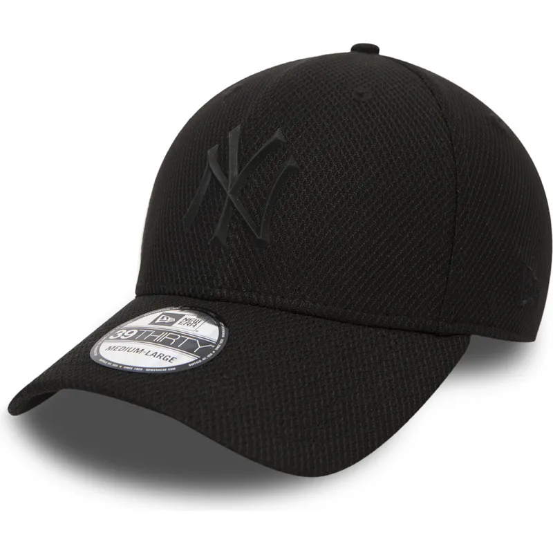 mutzen-gebogen-schwarz-angepasst-fur-kinder-39thirty-rubber-prime-der-new-york-yankees-mlb-von-new-era