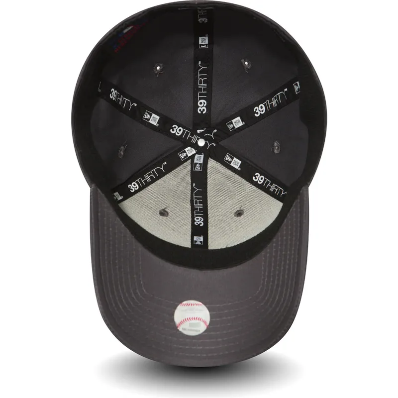 mutzen-gebogen-stein-angepasst-negro-39thirty-league-essential-der-new-york-yankees-mlb-von-new-era