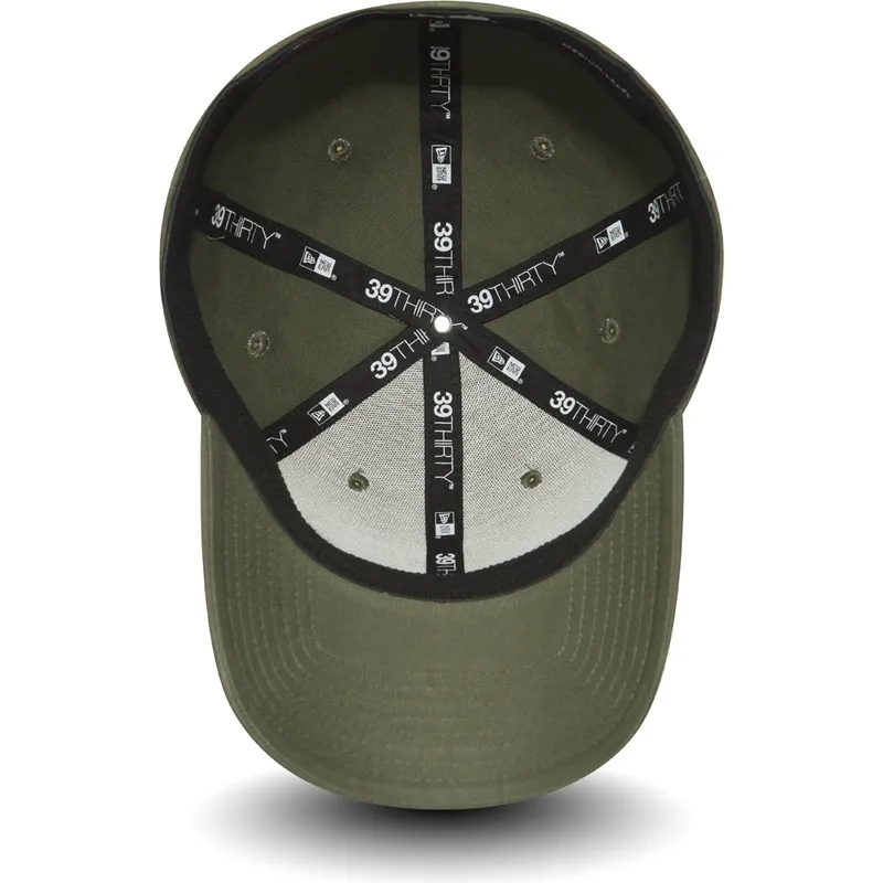 cappelli-curva-verde-regolato-negro-39thirty-league-essential-dei-oakland-athletics-mlb-di-new-era