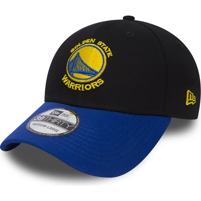 cappelli-curva-nero-regolato-39thirty-black-base-dei-golden-state-warriors-nba-di-new-era