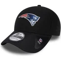 cappelli-curva-blu-marino-regolato-39thirty-black-coll-dei-new-england-patriots-nfl-di-new-era