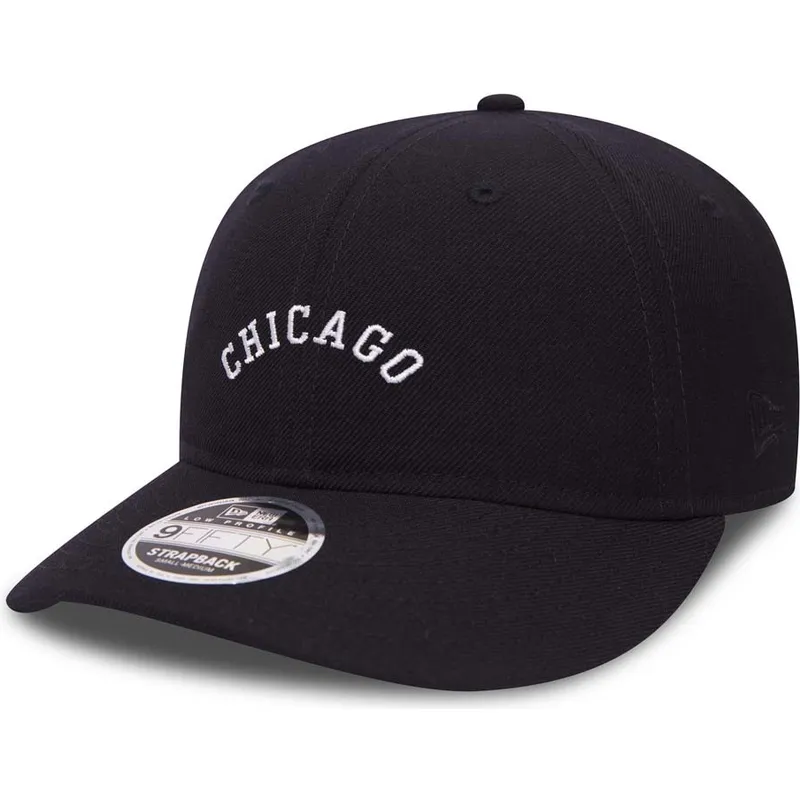 cappelli-curva-blu-marino-cinghia-regolabile-9fifty-low-profile-city-series-dei-chicago-white-sox-mlb-di-new-era cappelli-curva-blu-marino-cinghia-regolabile-9fifty-low-profile-city-series-dei-chicago-white-sox-mlb-di-new-era