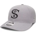 cappelli-curva-grigio-cinghia-regolabile-9fifty-low-profile-city-series-dei-chicago-white-sox-mlb-di-new-era