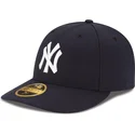 cappelli-curva-blu-marino-regolato-59fifty-low-profile-authentic-dei-new-york-yankees-mlb-di-new-era