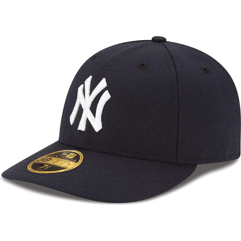 cappelli-curva-blu-marino-regolato-59fifty-low-profile-authentic-dei-new-york-yankees-mlb-di-new-era