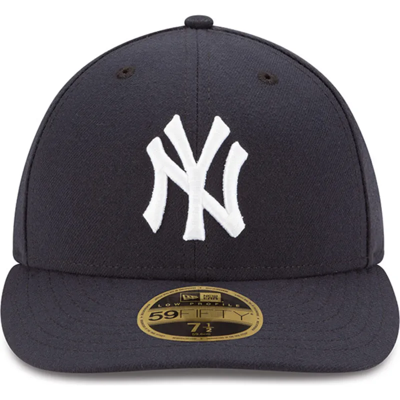 cappelli-curva-blu-marino-regolato-59fifty-low-profile-authentic-dei-new-york-yankees-mlb-di-new-era