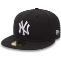 cappelli-piatta-nero-regolato-59fifty-seasonal-heather-dei-new-york-yankees-mlb-di-new-era