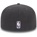cappello-piatto-nero-aderente-59fifty-heather-dei-chicago-bulls-nba-di-new-era