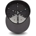 cappello-piatto-nero-aderente-59fifty-heather-dei-chicago-bulls-nba-di-new-era