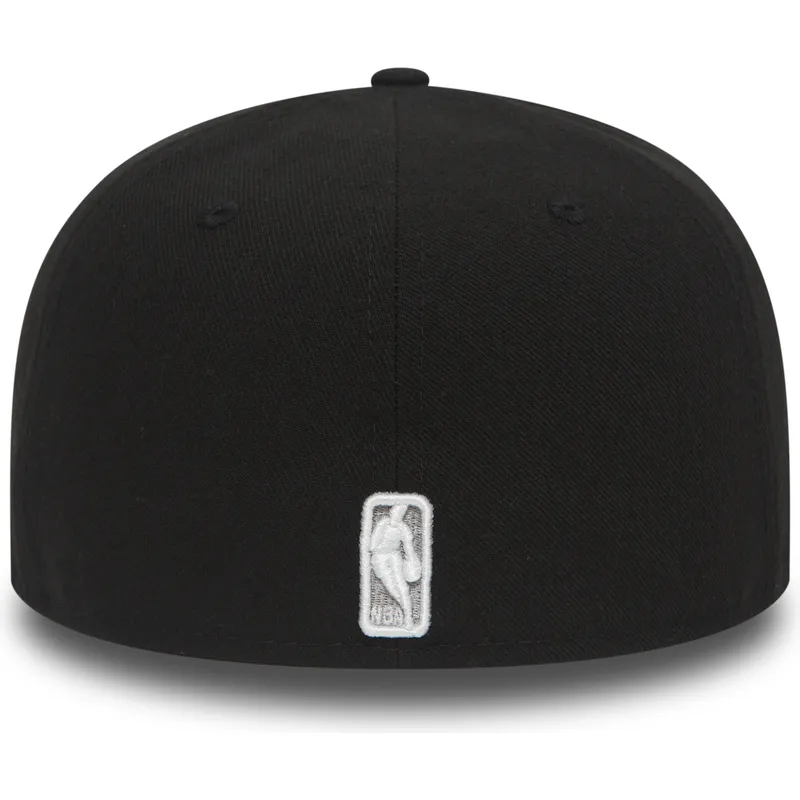 cappelli-piatta-nero-regolato-59fifty-dei-san-antonio-spurs-nba-di-new-era