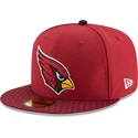 mutzen-flach-rot-angepasst-59fifty-sideline-der-arizona-cardinals-nfl-von-new-era
