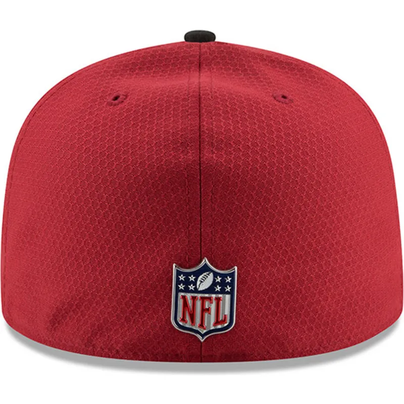 mutzen-flach-rot-angepasst-59fifty-sideline-der-arizona-cardinals-nfl-von-new-era