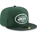 cappelli-piatta-verde-regolato-59fifty-sideline-dei-new-york-jets-nfl-di-new-era