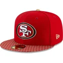 mutzen-flach-rot-angepasst-59fifty-sideline-der-san-francisco-49ers-nfl-von-new-era