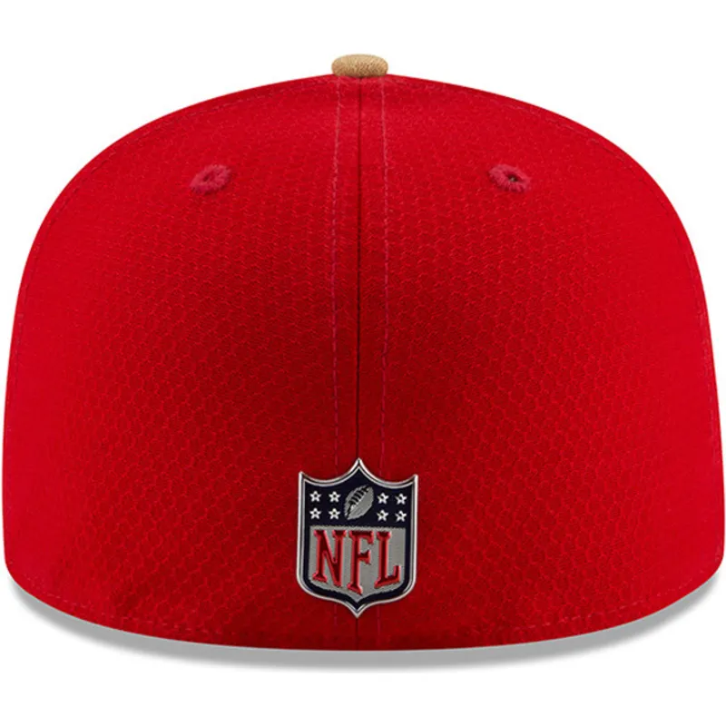 mutzen-flach-rot-angepasst-59fifty-sideline-der-san-francisco-49ers-nfl-von-new-era mutzen-flach-rot-angepasst-59fifty-sideline-der-san-francisco-49ers-nfl-von-new-era