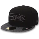 cappello-piatto-nero-chiuso-con-logo-e-visiera-grigia-59fifty-grey-collection-dei-seattle-seahawks-nfl-di-new-era