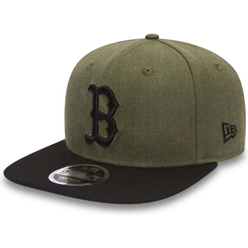 cappelli-piatta-verde-snapback-9fifty-seasonal-heather-dei-boston-red-sox-mlb-di-new-era