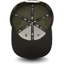 cappello-snapback-verde-con-logo-e-visiera-nera-9fifty-seasonal-heather-dei-boston-red-sox-mlb-di-new-era