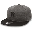 cappellino-piatto-pietra-snapback-con-visiera-nera-9fifty-heather-jersey-dei-detroit-tigers-mlb-di-new-era
