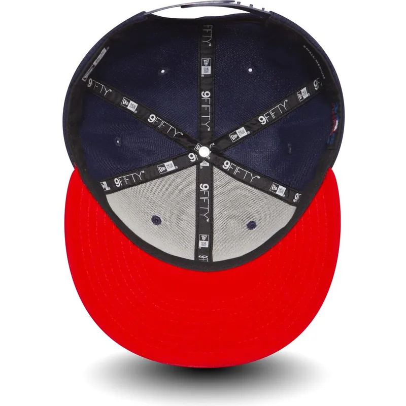 cappelli-piatta-blu-marino-snapback-9fifty-diamond-era-essential-dei-oakland-athletics-mlb-di-new-era