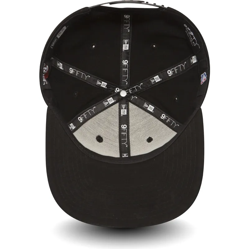 cappelli-piatta-nero-snapback-9fifty-chain-stitch-dei-chicago-bulls-nba-di-new-era