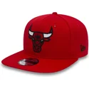 cappelli-piatta-rosso-snapback-9fifty-mesh-dei-chicago-bulls-nba-di-new-era