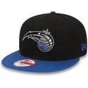 cappelli-piatta-nero-snapback-9fifty-dei-orlando-magic-nba-di-new-era