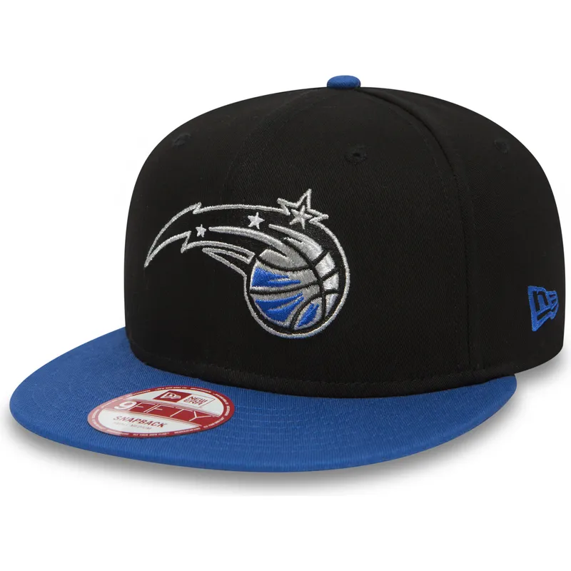cappelli-piatta-nero-snapback-9fifty-dei-orlando-magic-nba-di-new-era