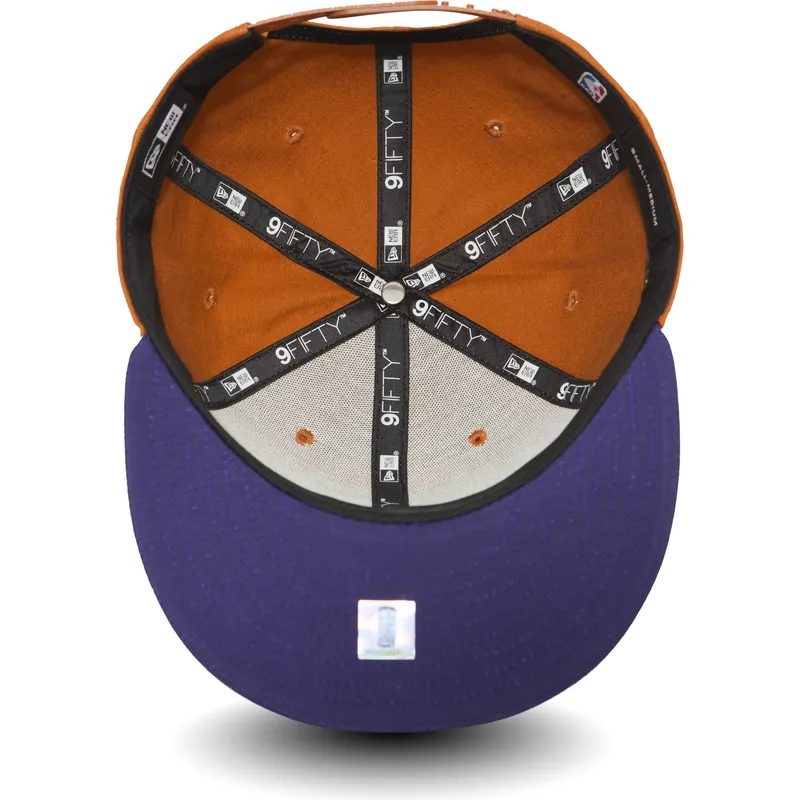 mutzen-flach-orange-snapback-9fifty-der-phoenix-suns-nba-von-new-era