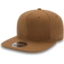 mutzen-flach-braun-verstellbares-band-9fifty-von-new-era